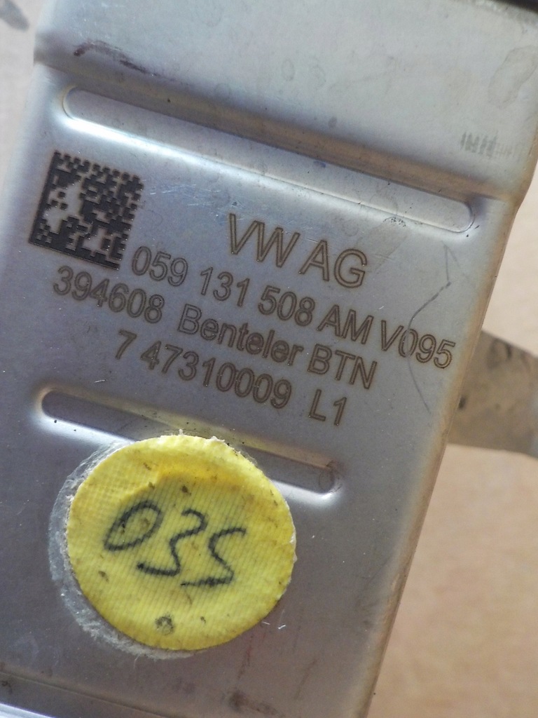 фото №5, Vw touareg iii радиатор выхлопных газов egr 059131508am