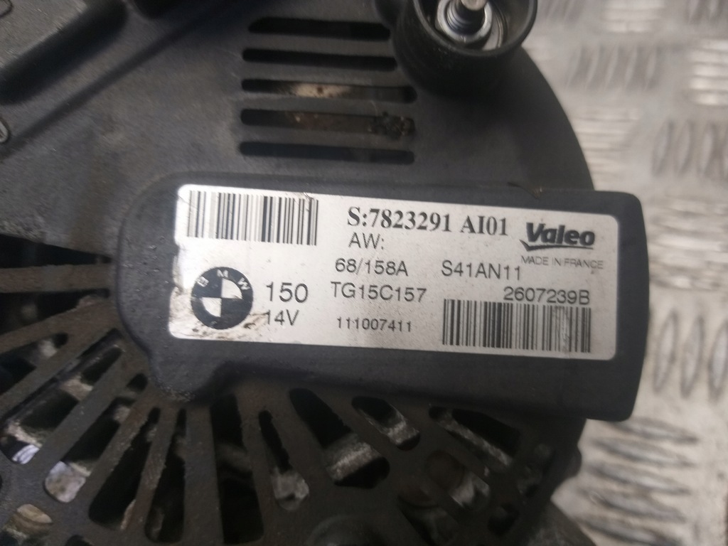 фото №4, Генератор mini cooper r56 lift 1.6 d 2607239b