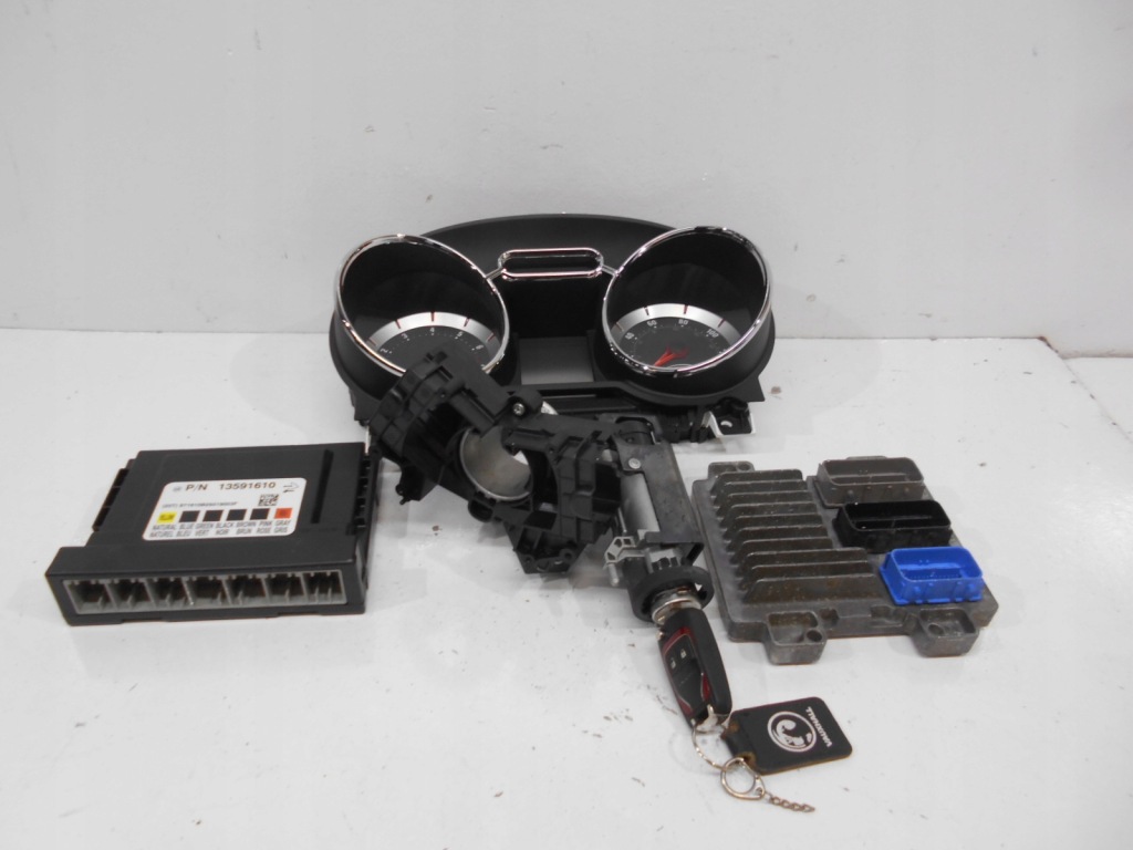 фото №1, Набір стартовий блок керування 12665802 opel adam 1,2