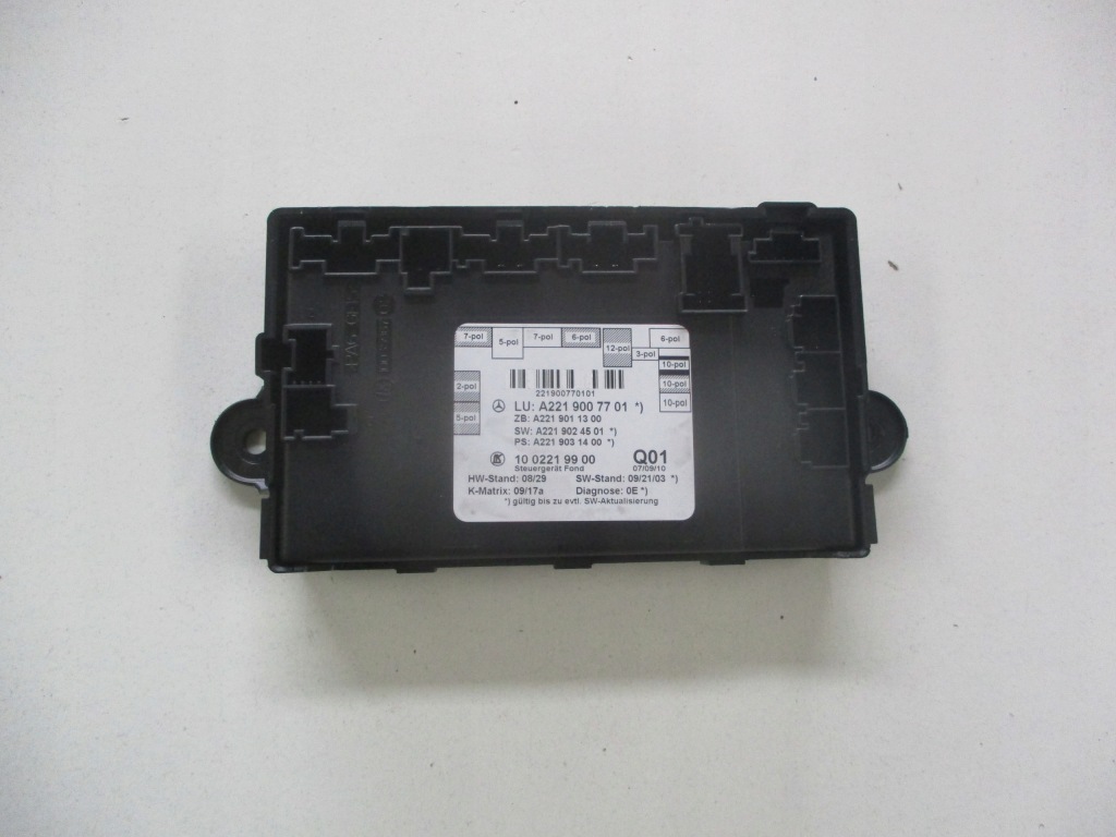 фото №4, Модуль дверь mercedes-benz оригинальный номер a2219007701