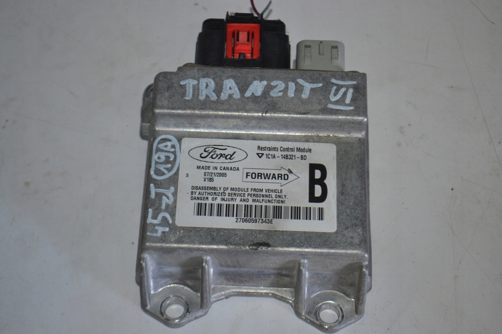 фото №1, Ford transit vi датчик модуль подушка безпеки 1c1a-14b321-bd