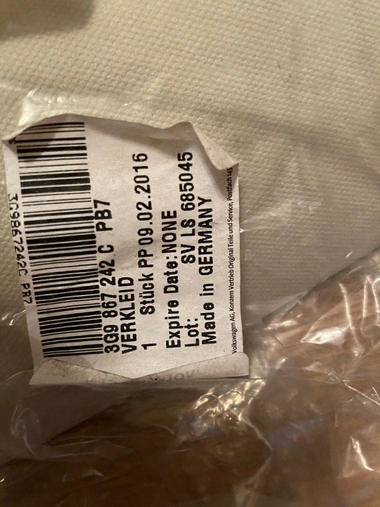 Vw passat b8 защита 3g9867241 3g9867242 st tropez Доставка