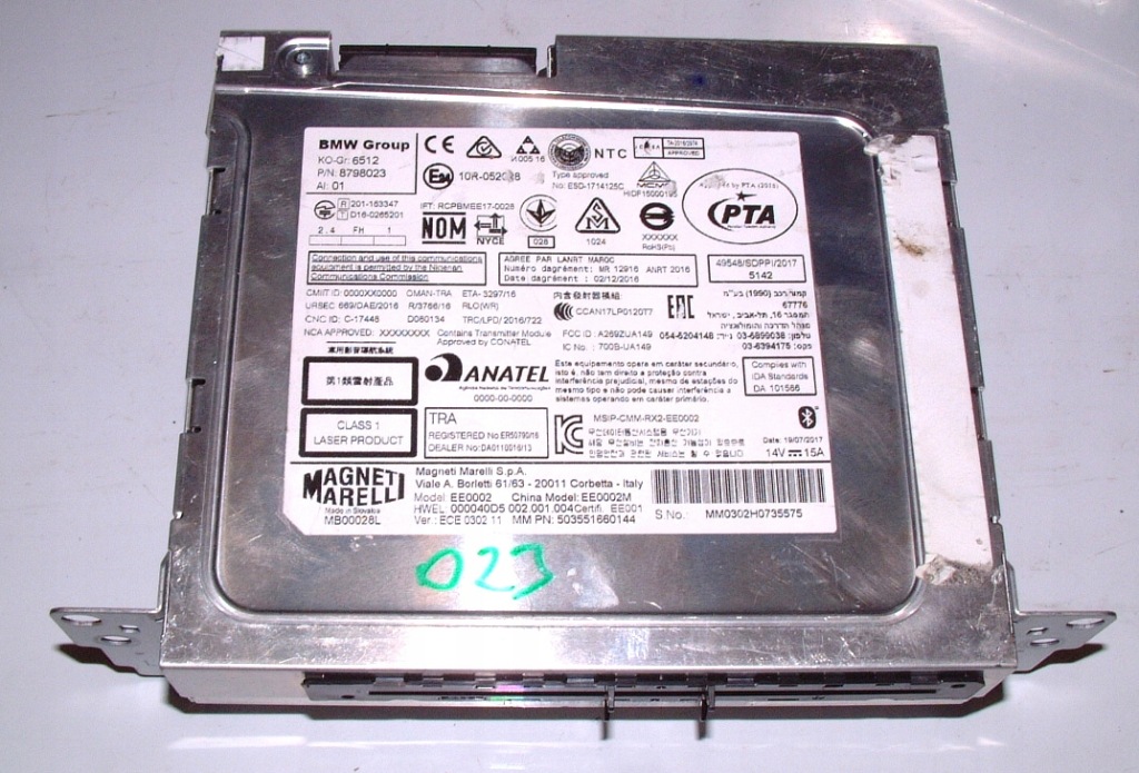 фото №1, Головний пристрій basic media 2 bmw 8798023 , 65128798023