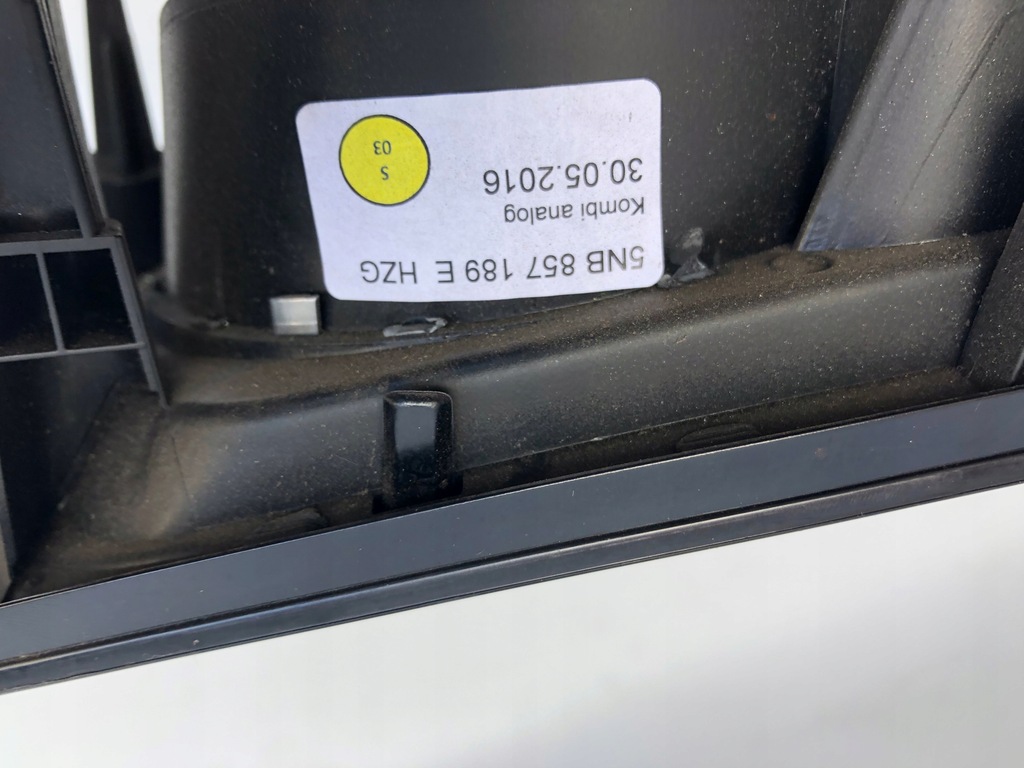 фото №5, Корпус спидометра воздуховод dekor tiguan ii 5nb857189e