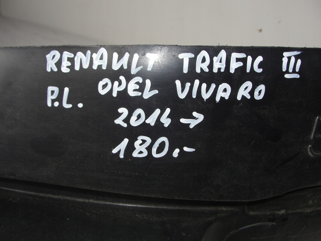 фото №4, Подкрылок перед левая renault trafic iii vivaro 2014-