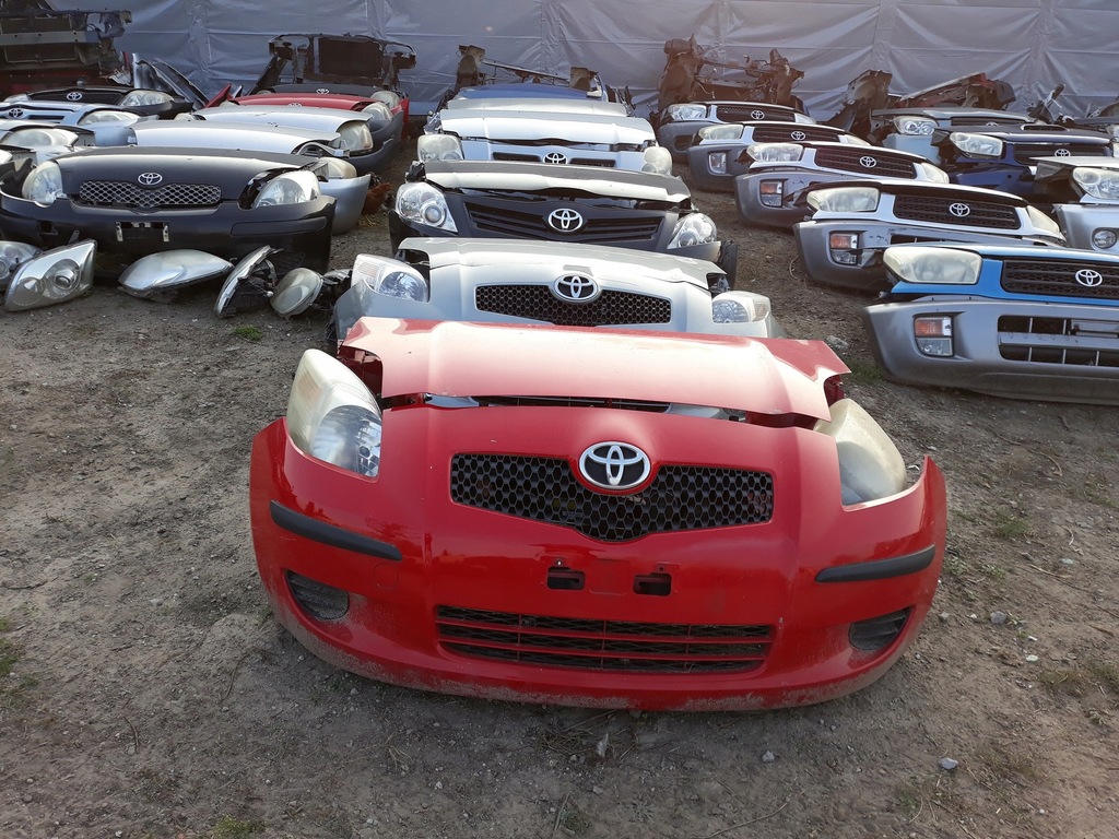 фото №13, Toyota yaris ii ts kompletny перед бампер капот