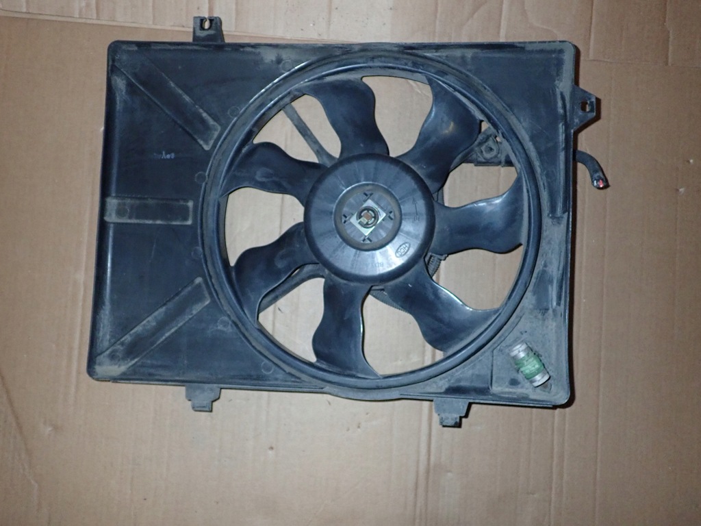фото №4, Hyundai getz 06- crdi вентилятор радіатора