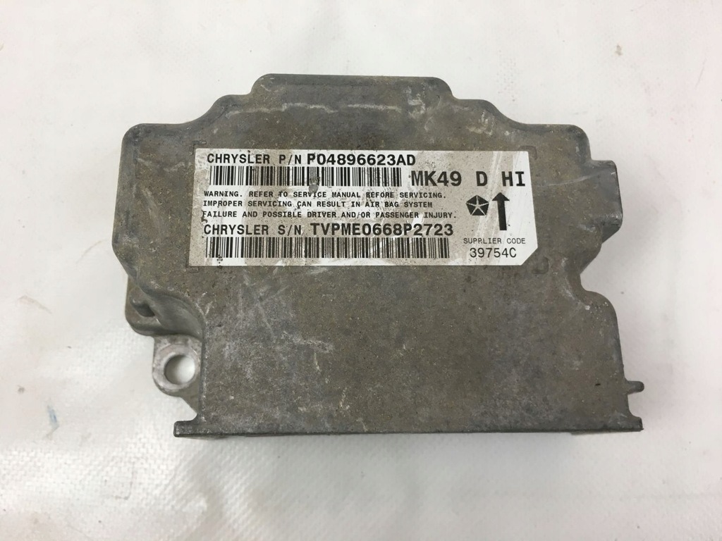 фото №1, Jeep compass 2.4 06-16 модуль подушек 04896623ad