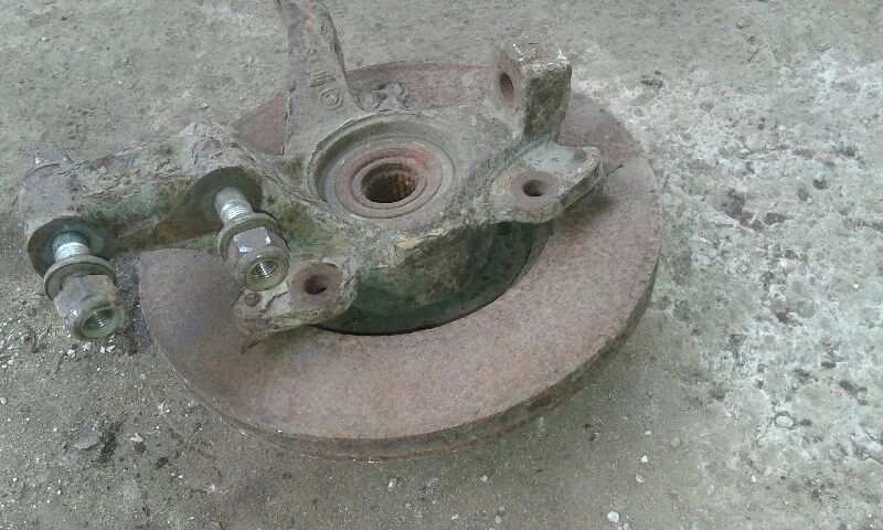 фото №3, Поворотний кулак ступиця диск siena palio права ліва