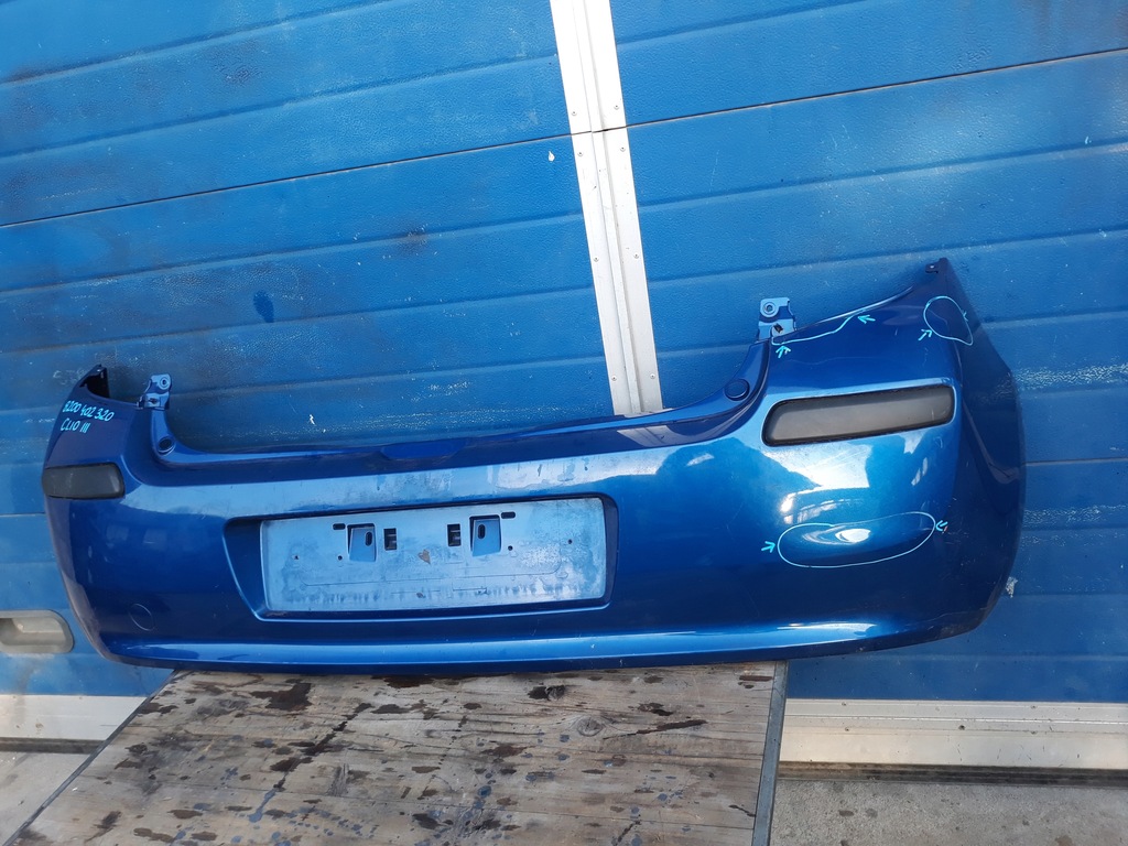 фото №1, Бампер renault clio iii