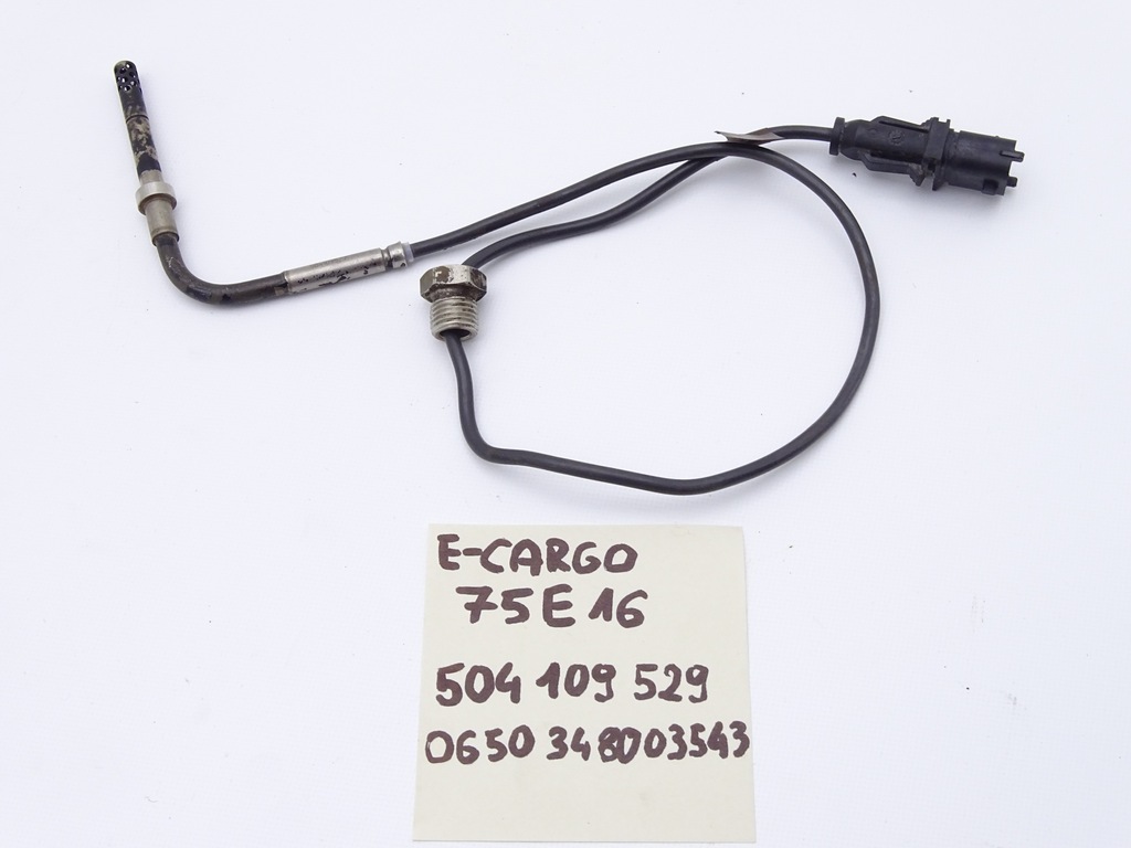 фото №5, Iveco eurocargo iii 06-15 датчик температуры выхлопных газов 504109529 оригинал