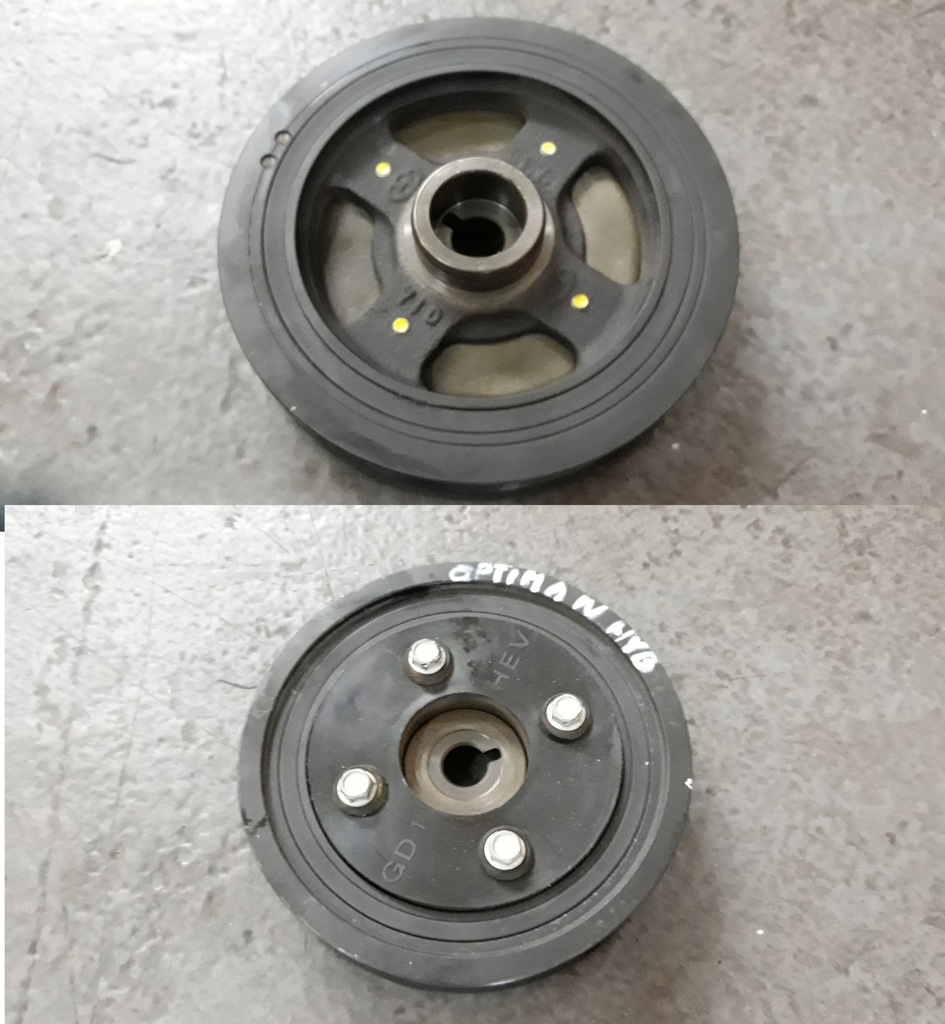 фото №1, Kia optima iv 18r hybrid plugin шкив коленчатого вала