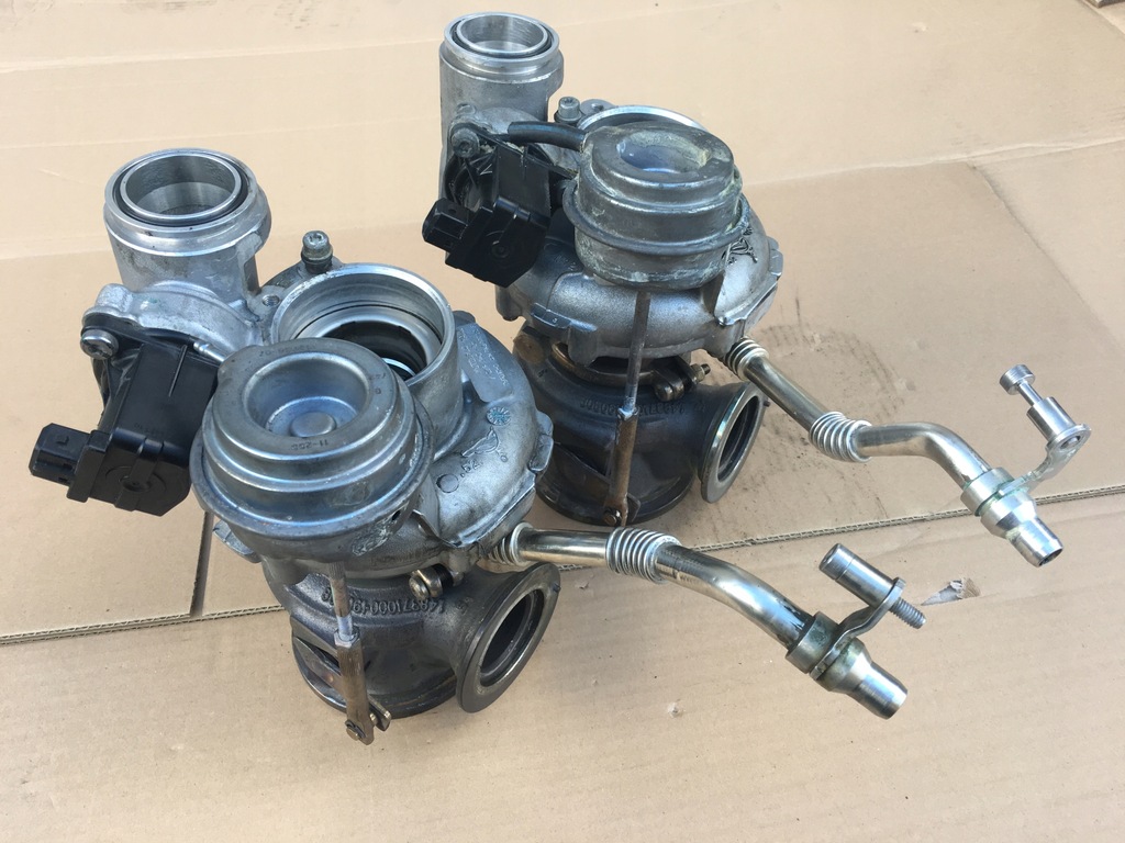 фото №9, Bmw e70 f10 5,0i турбонагнетатель 2x турбина 7576985