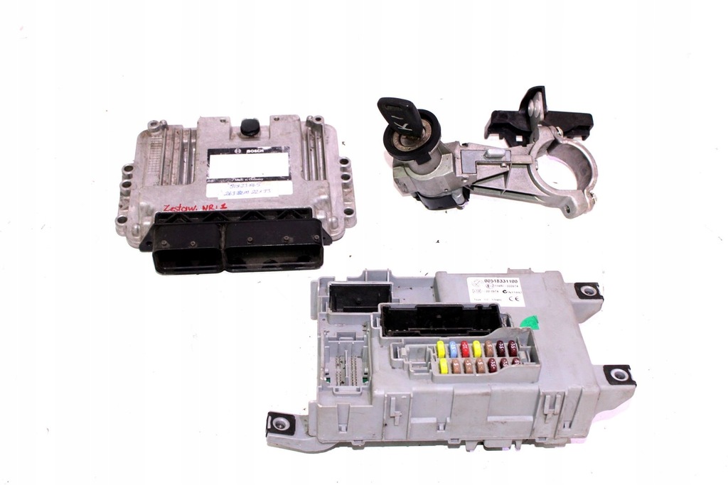 фото №1, Набор стартовый бортовой компьютер bsi fiat doblo 2.0jtd