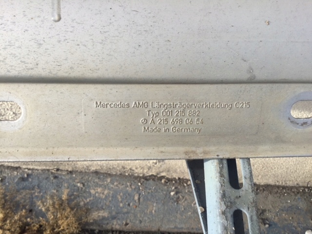 Молдинг на порог amg левая правая mercedes cl w215 Киев