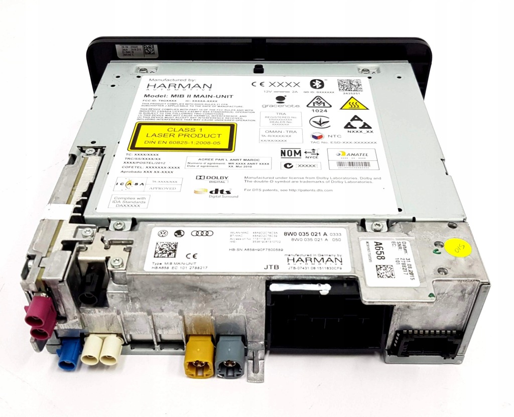 Блок mib2 sim audi q5 80a 8w0035021a Зі Шроту