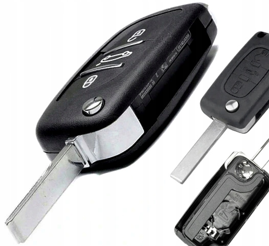 фото №1, Peugeot 207sw 307 308sw корпус ключ складной ключ