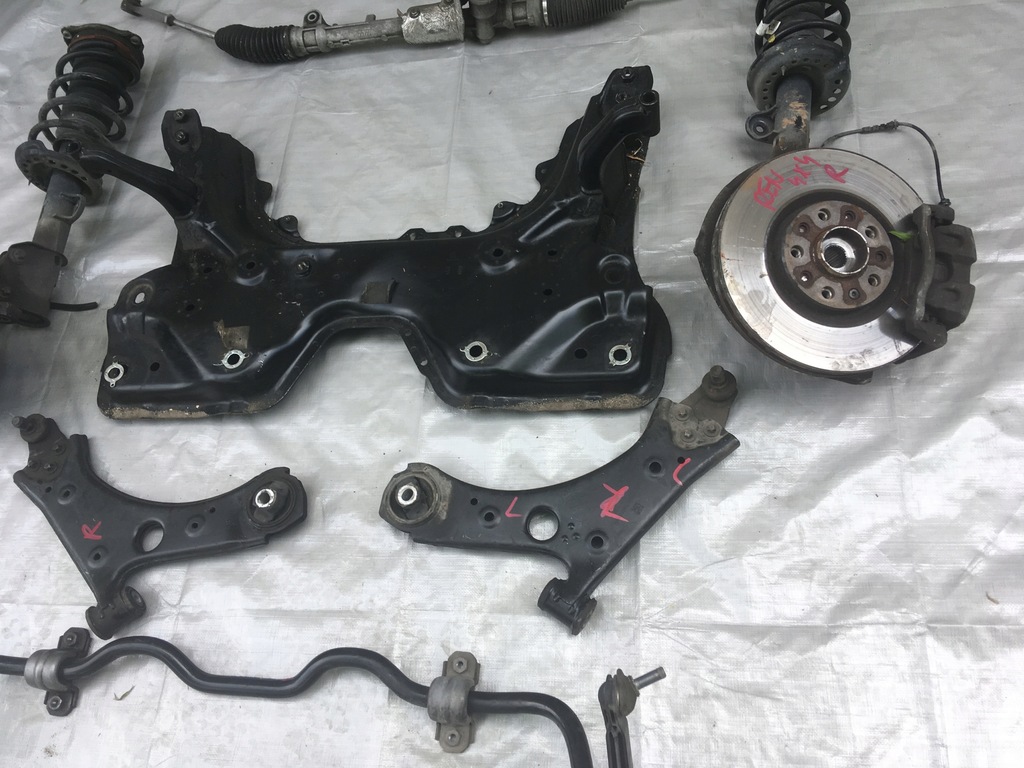 фото №4, Renegade підрамник важіль поворотний кулак амортизатор 2.4