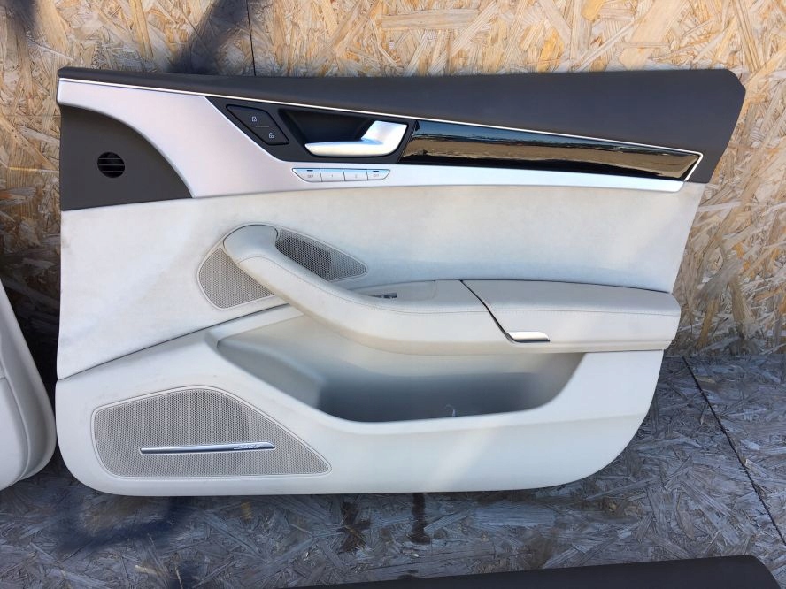 фото №5, Audi a8l d4 long 13- комплект обшивка обшивки двері