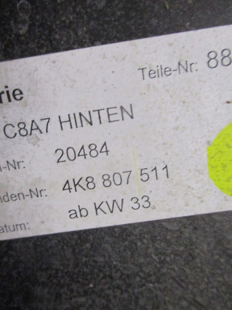 фото №6, Бампер audi a7 4k8 17r 4k8807511 6 x pdc задня