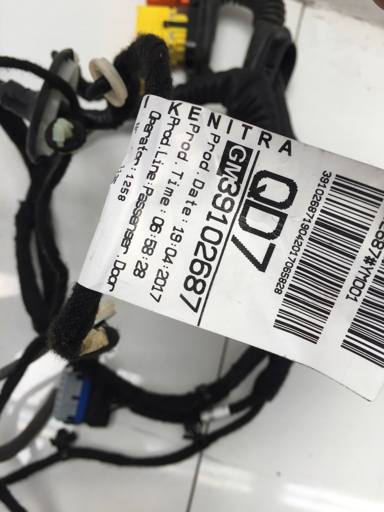 фото №4, Crossland x електропроводка джгут двері правий перед