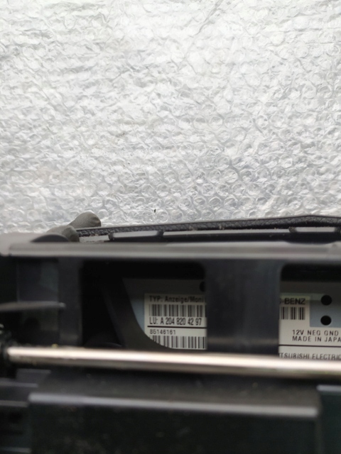 фото №5, Дисплей радіо бардачок mercedes c-klasa w204