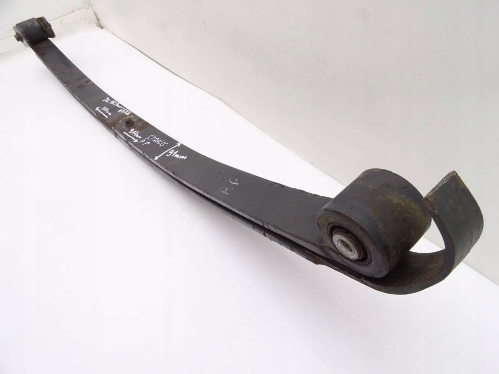 фото №2, Iveco stralis hi-way e6 ресора перед правий 2p 91mm