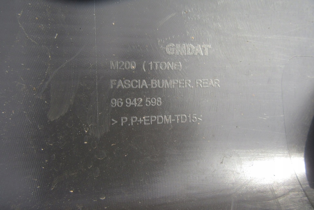 фото №7, Бампер задний chevrolet spark ii lift m250 08-