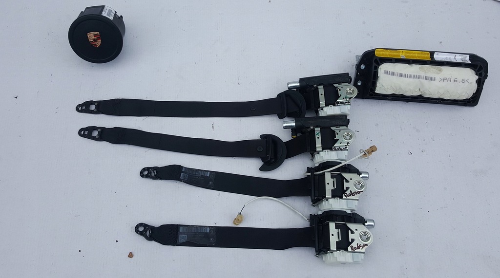 фото №1, Porsche panamera подушка безопасности водителя пассажира ремни