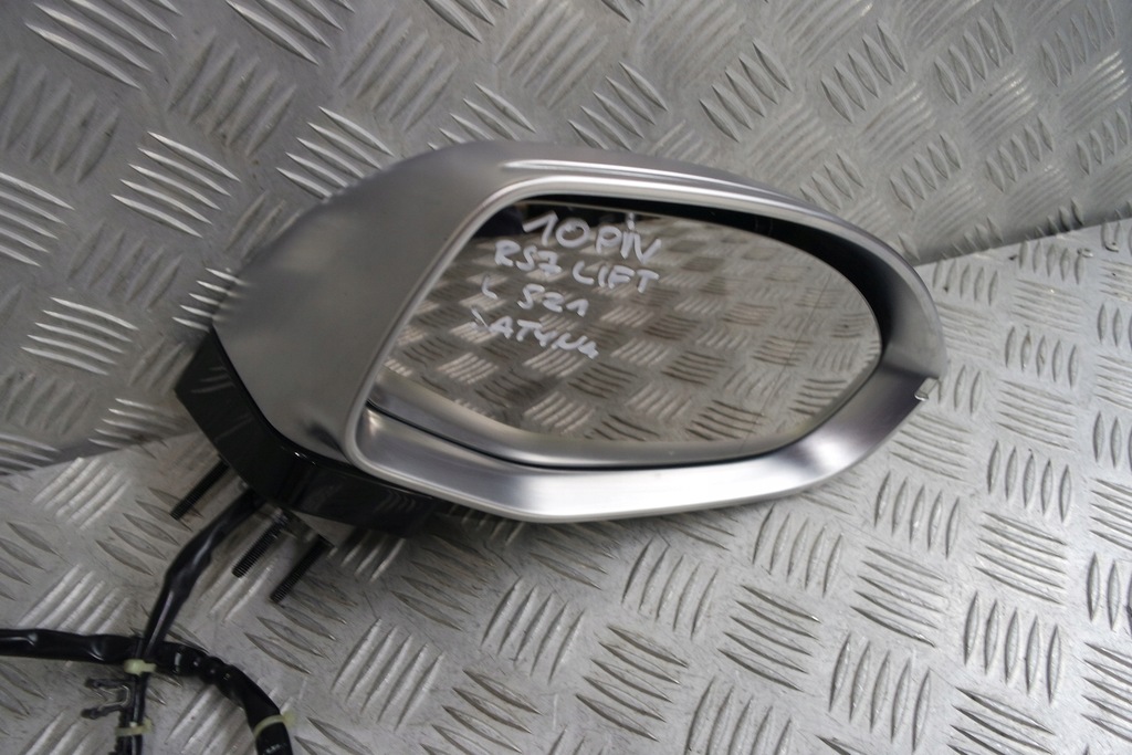 фото №6, Audi rs7 s7 lift зеркало правое l521 10 pin satyna