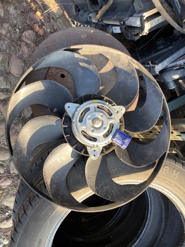 фото №2, Вентилятор радиатора clio iv