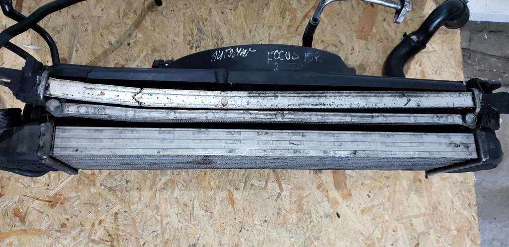 фото №10, Радіатор + вентилятор ford focus 2,0 tdi kpl