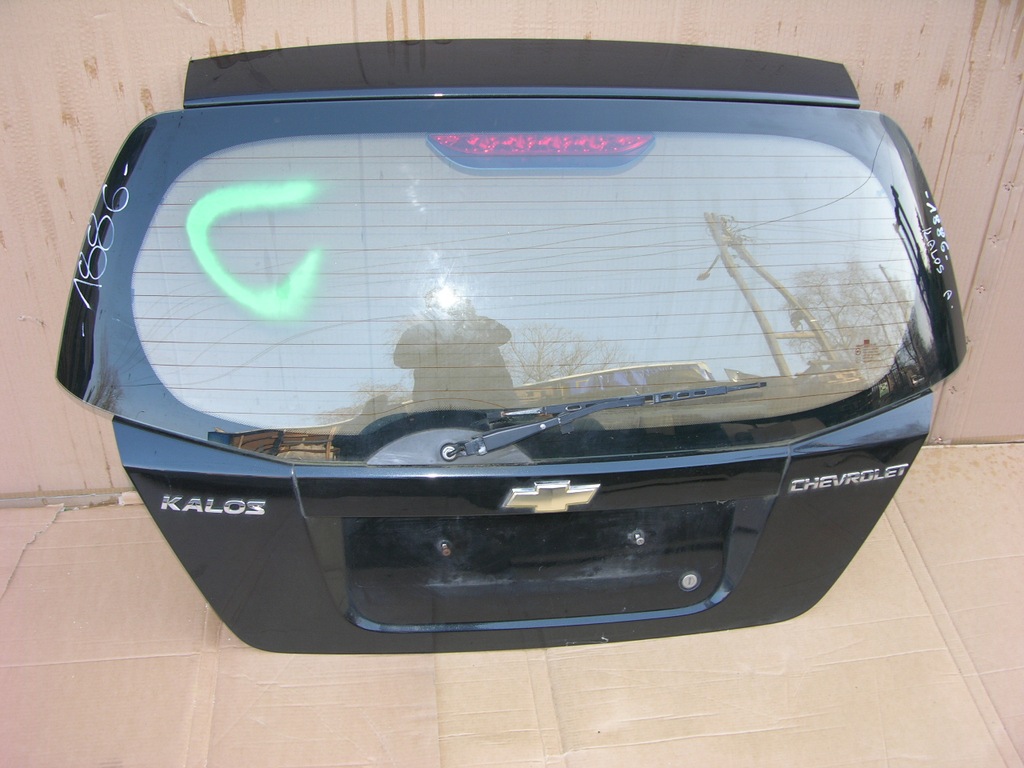 фото №6, Chevrolet kalos 04-08 крышка багажника задняя
