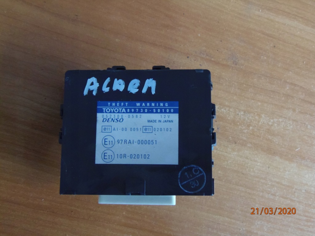 фото №1, Модуль сигнализация lexus ls 430 89960-50050