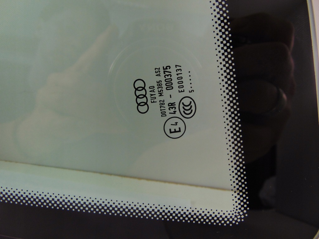 фото №3, 4s8845299 стекло кузовная левый задняя audi r8 ii