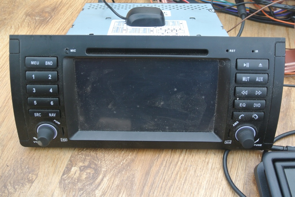 фото №6, Bmw e53 x5 радіо xtrons minitory привід dvd