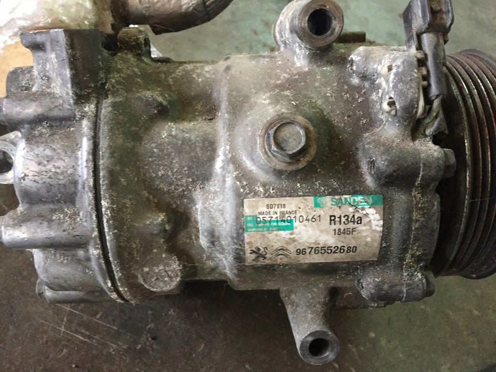 фото №1, Компресор кондиціонера 9676552680 2.2hdi 2.2tdci