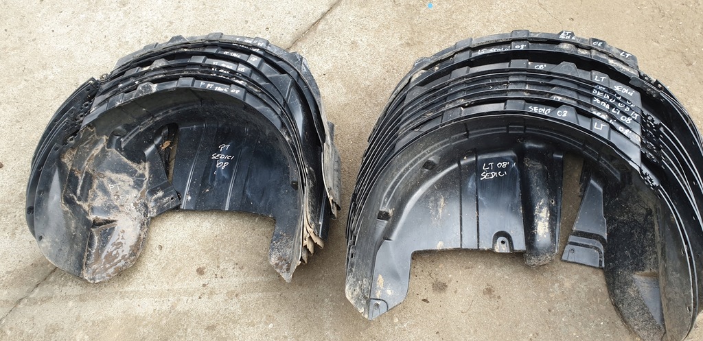 фото №1, Подкрылок задние правое /левая fiat sedici 2006-