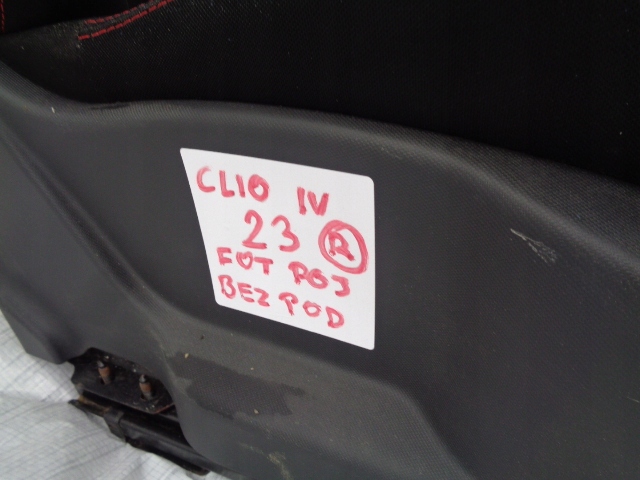 фото №6, Renault clio iv сидіння правий передній перед