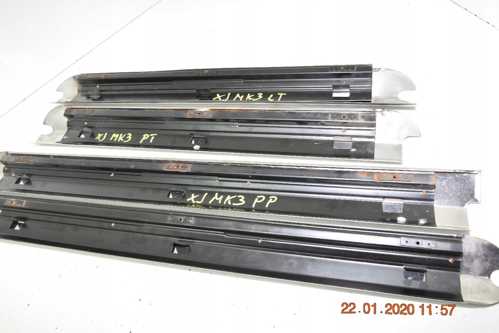 фото №8, Jaguar xj xj12 87r mk3 daimler накладки пороговые 4szt накладки молдинг