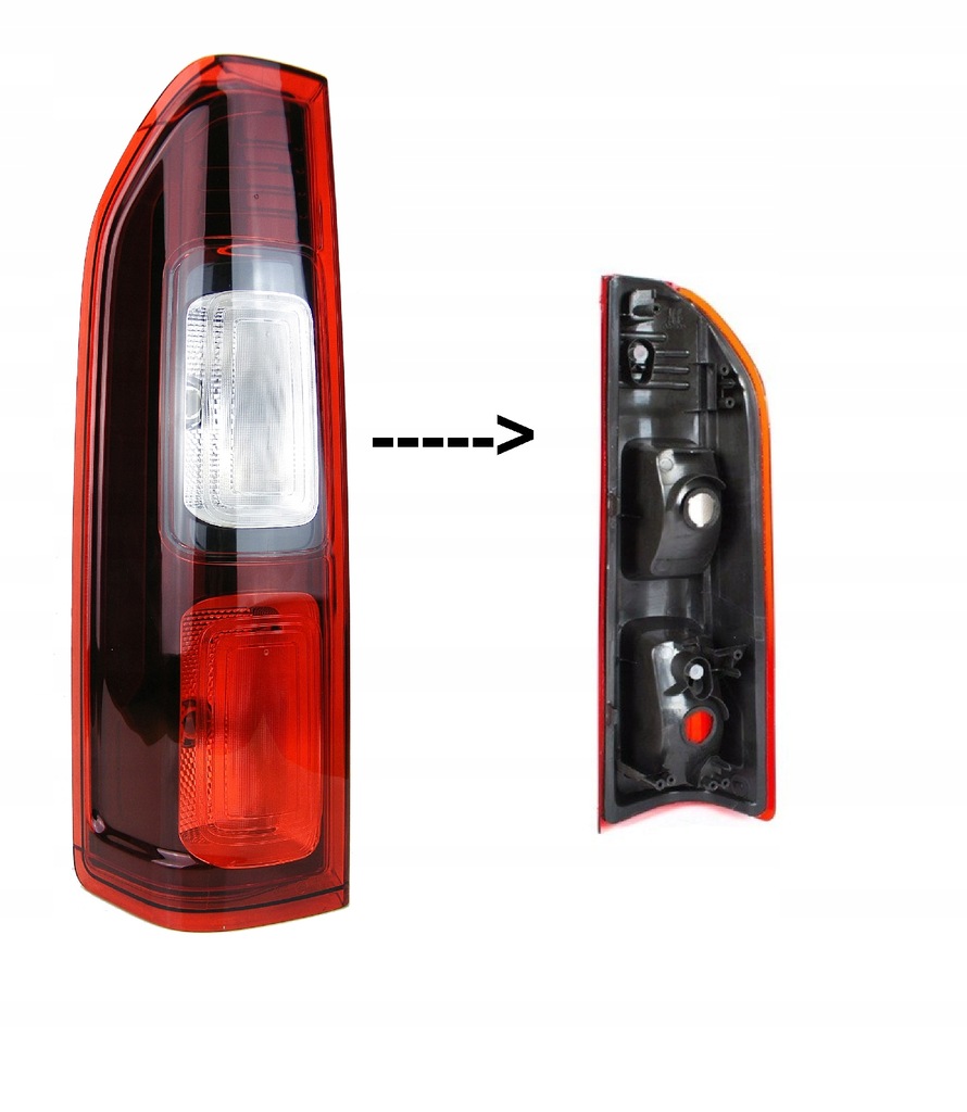 фото №1, Лампа задня ліва nissan primastar 2014-