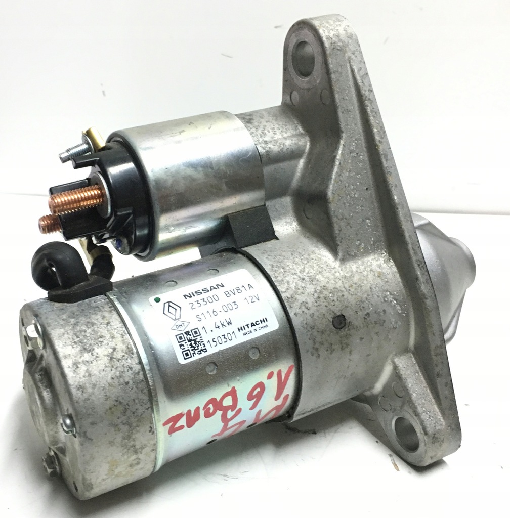 фото №1, Стартер 1.6 tce renault megane gt iv 23300bv81a