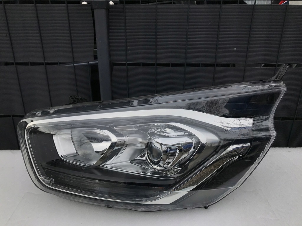 фото №1, Ford transit custom ліва лампа перед лінза led lift 2018-