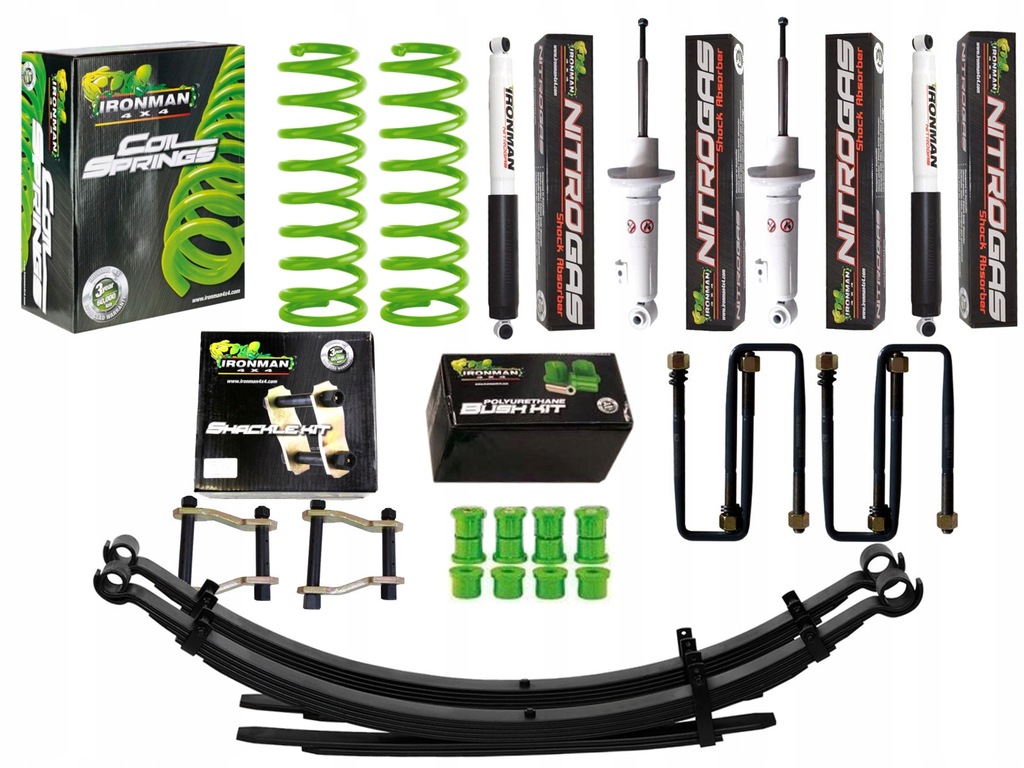 фото №1, Амортизатори пружини ресори +2'' fullback ironman
