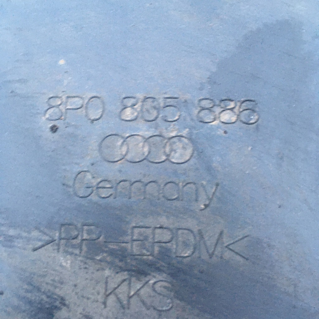 фото №5, A3 8p lift шумоізоляція підкрилок правого 8p0805886