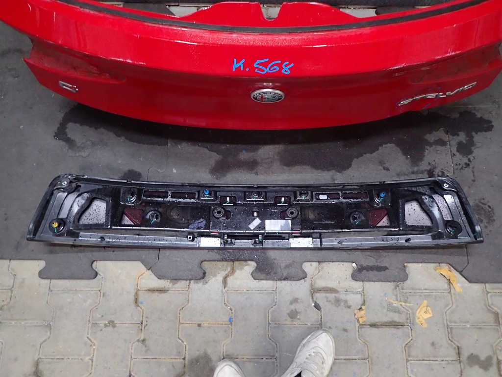 фото №4, Крышка багажника задняя alfa romeo stelvio