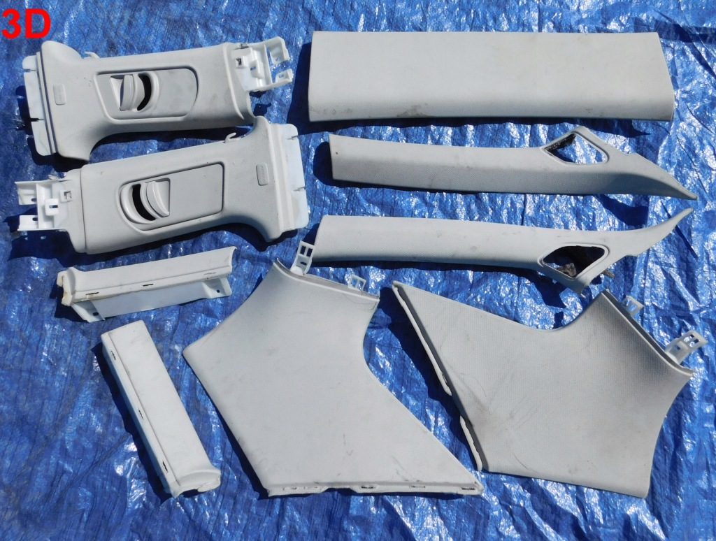 Купить A3 8p 5d 3d крышка накладка на порог пластик корпус стойка европа заглушка