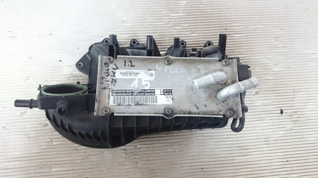 фото №9, Volkswagen оригінальний номер 03f129711h 03f145749b колектор всмоктуючий