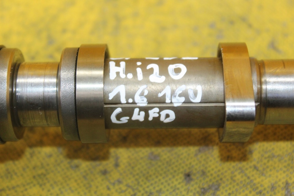 фото №12, Вал розподільного валу всмоктуючий hyundai i20 1.6 16v