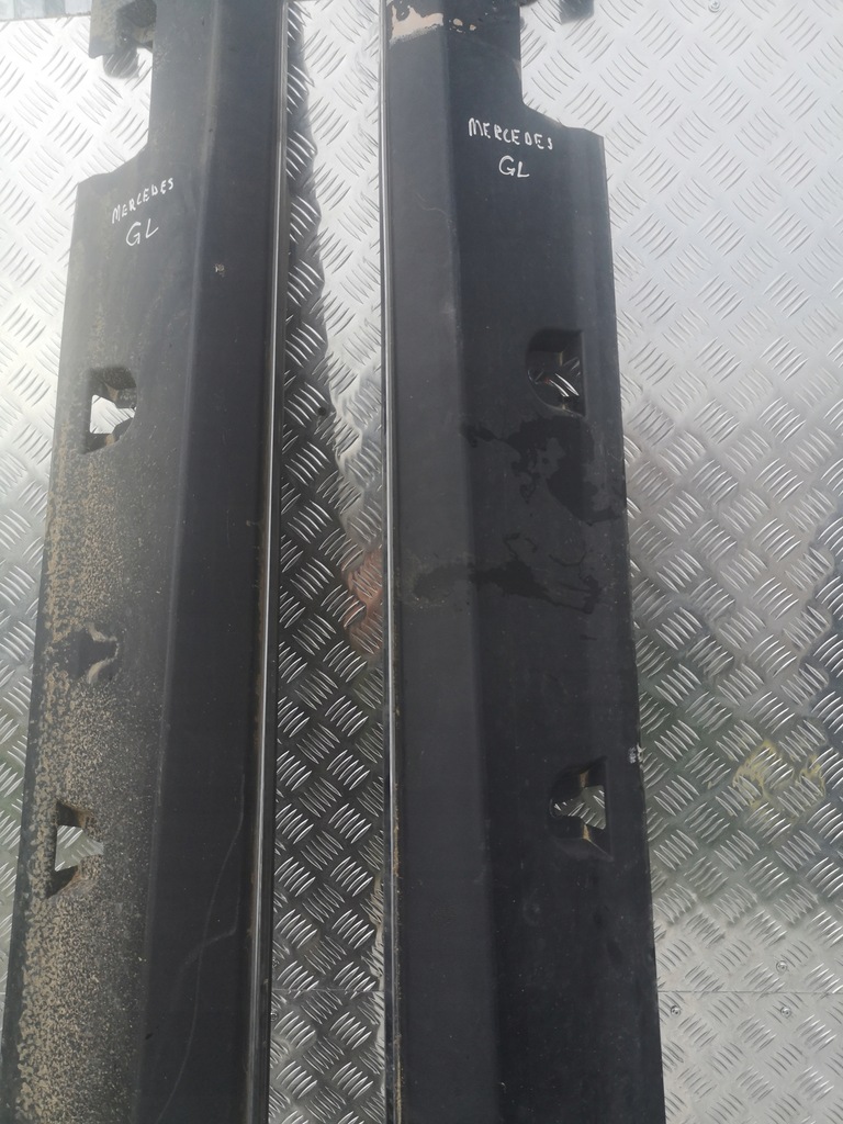 фото №5, Mercedes x166 gls порог правый lub левый накладка